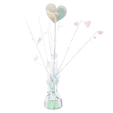 Load image into Gallery viewer, Heart Iridescent White Centrepiece Weight - 165g

