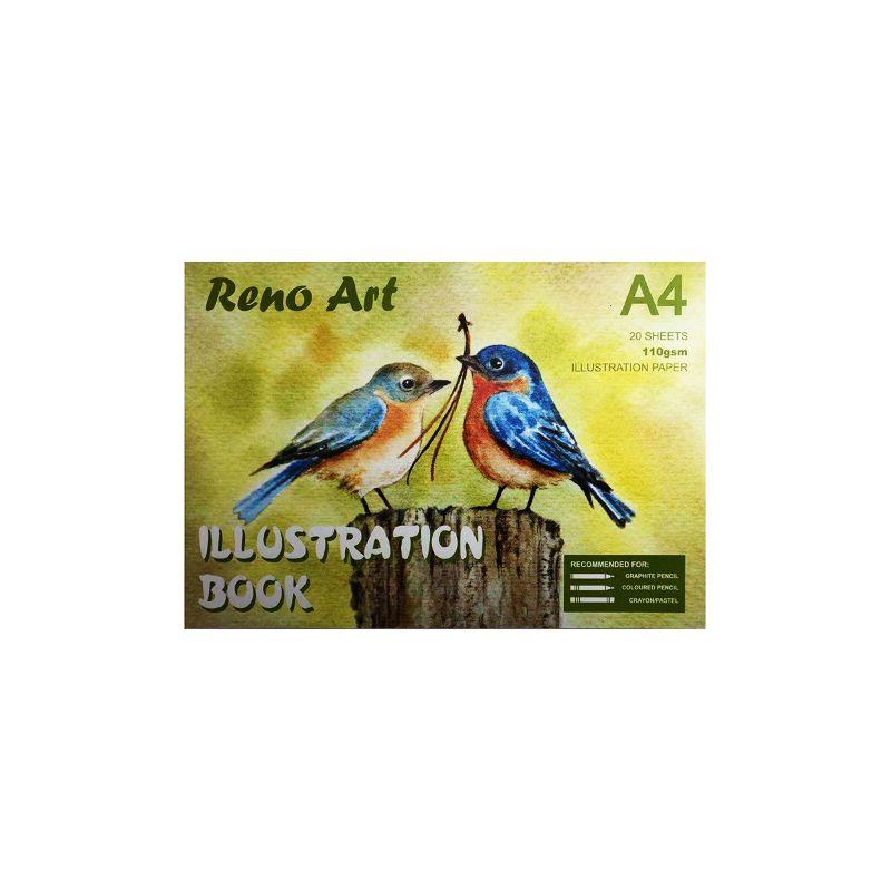 A4 Illustration Book 100gsm - 20 Sheets