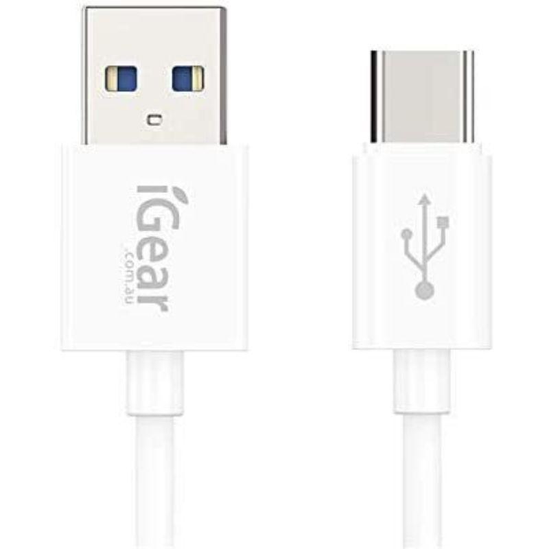 iGear White Type C USB 3.0 Charge/Sync Cable - 2m