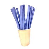 Load image into Gallery viewer, 25 Pack Purple Paper Straws - 23cm