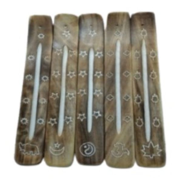 Wooden Incense Stick Stand Patti Karvin Painting