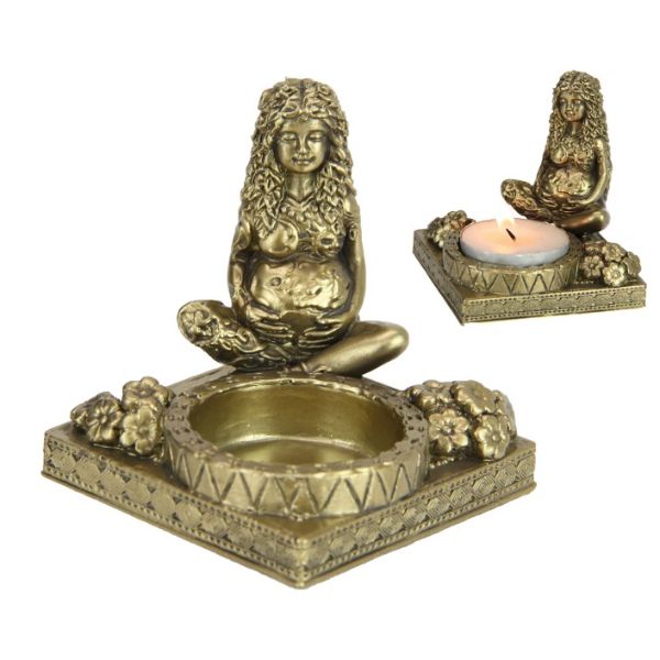 Mother Earth Tealight Holder - 7cm