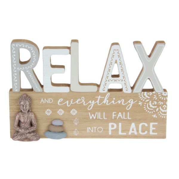 Relax Plaque