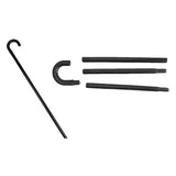 Load image into Gallery viewer, Black Plastic Walking Cane - 100cm