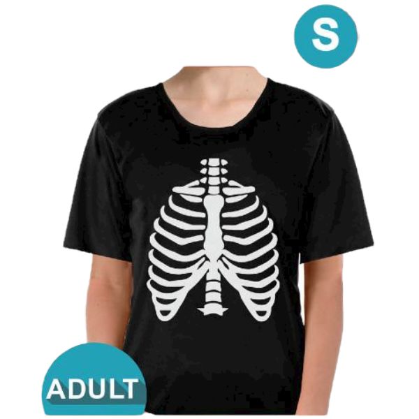 Adult Skeleton Tshirt (Small)