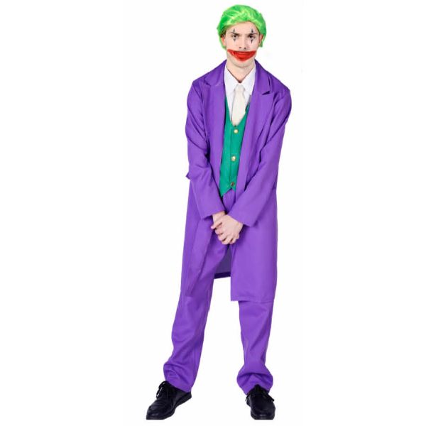 Adult Purple Clown Costume (S/M)was 90104-01