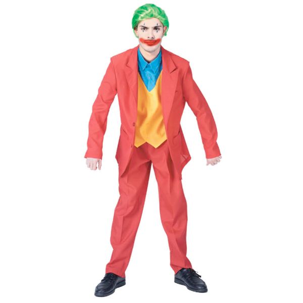 Adult Maroon Clown Costume (L/XL)was 90105-02