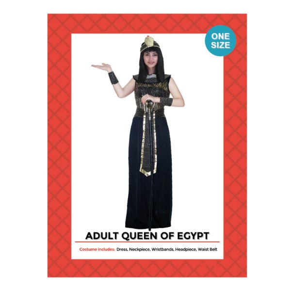 Black Queen Of Egypt Adult Costume
