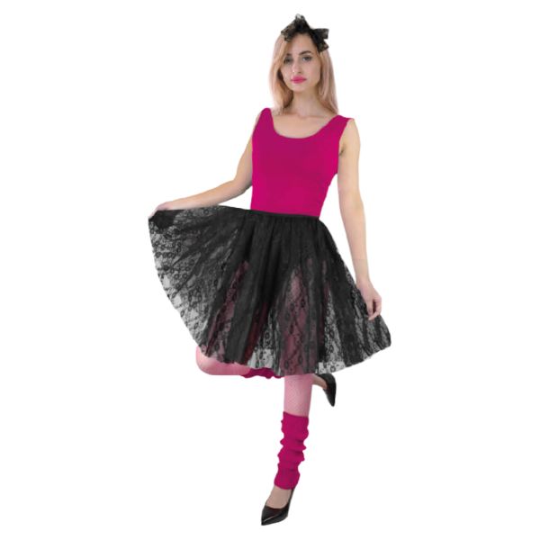 Womens 80s Pop Star Costume - One Size