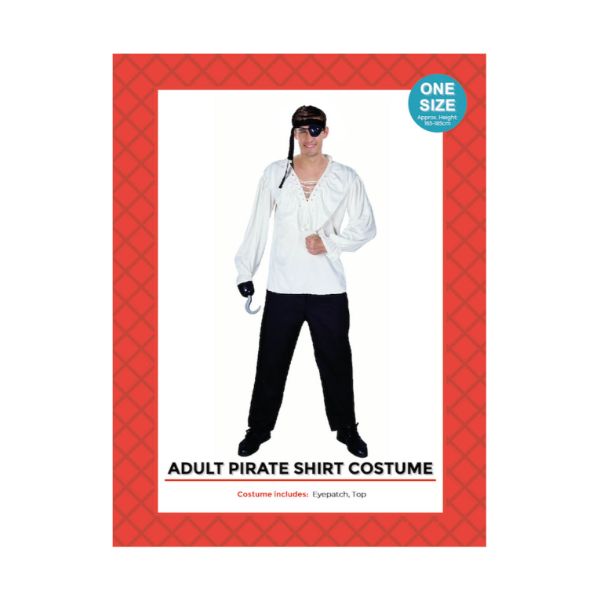 Pirate Adult Shirt Costume