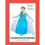 Load image into Gallery viewer, Girls Ice Queen Costume - Size 6-9 Years