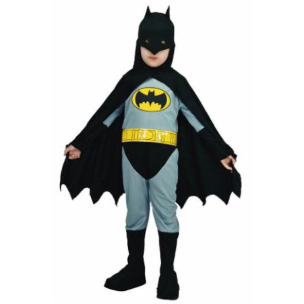 Boys Bat Hero Costume - 6-9 Years