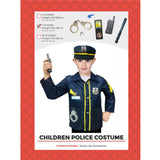 Load image into Gallery viewer, Kids Police Costume - Size 7-9 Years