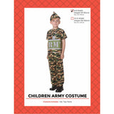 Load image into Gallery viewer, Boys Army Costume - (6 - 9 Years)