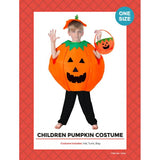 Load image into Gallery viewer, Children Pumpkin Felt Costume