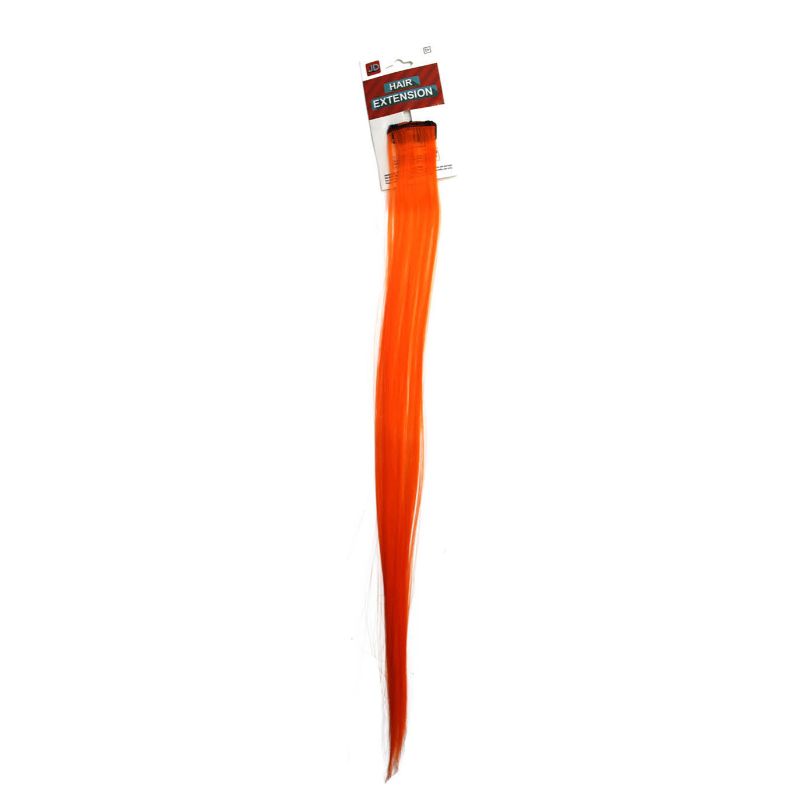 Orange Long Straight Hair Extension