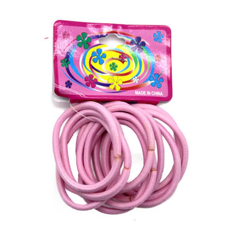 Pink Hair Ties