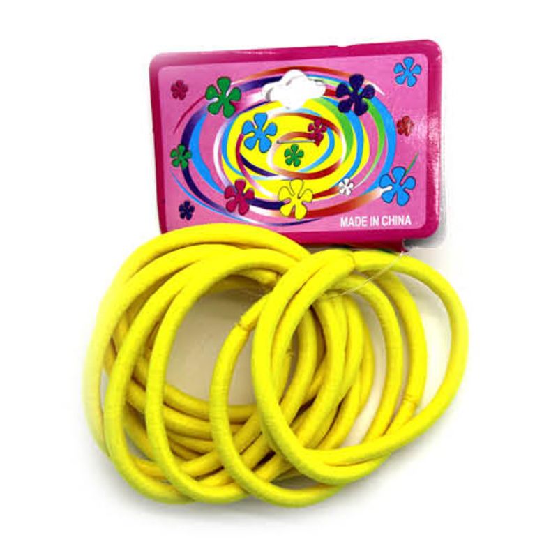Yellow Hair Ties