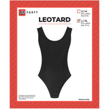 Load image into Gallery viewer, Plain Black 80s Leotard - L/XL