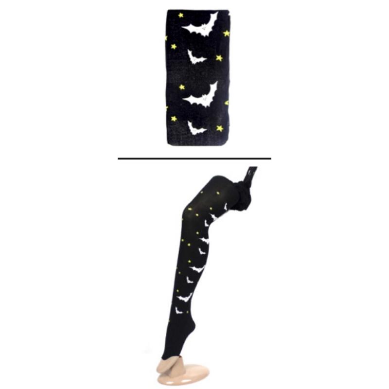 Pantyhose with Bats Pattern