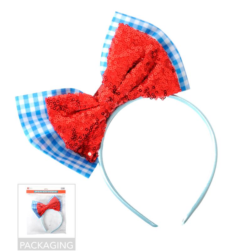 Dorothy Sequin Bow Headband
