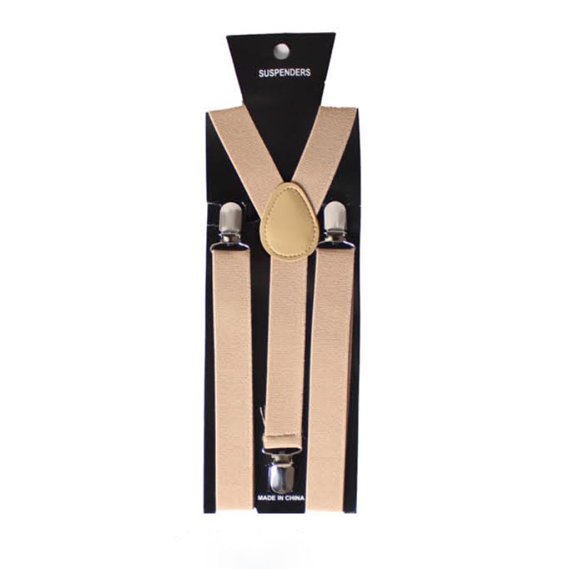 Plain Tan Suspender