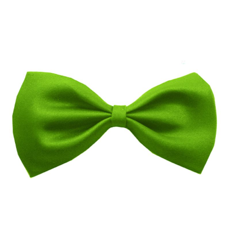 Plain Pine Green Bow Tie - S