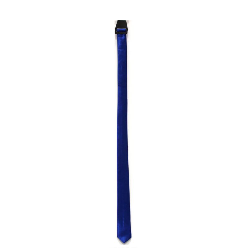 Blue Long Slim Tie