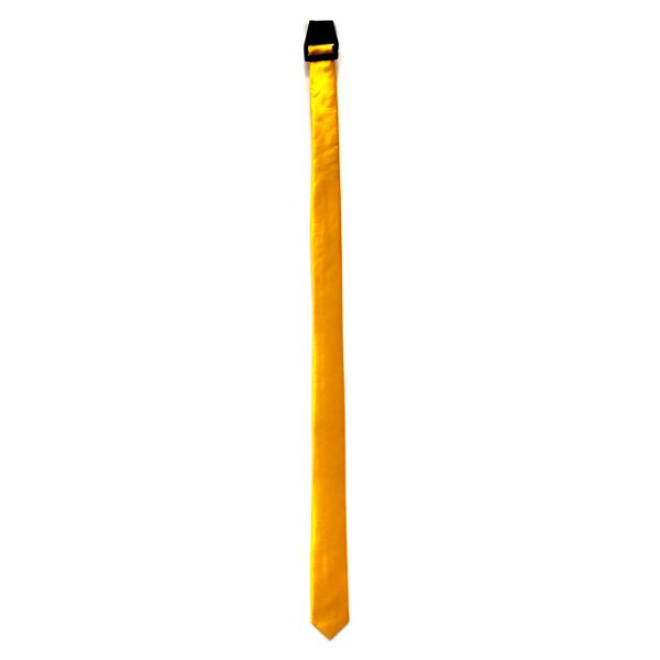 Yellow Long Slim Tie