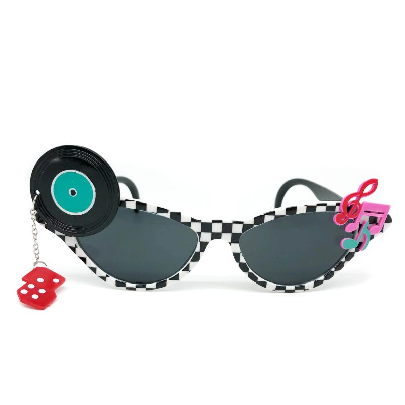 50s Retro Diner Party Glasses