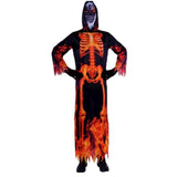 Load image into Gallery viewer, Adult Fire Skeleton Costume
