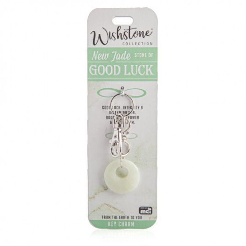 Wishstone Collection New Jade Key Charm - The Base Warehouse