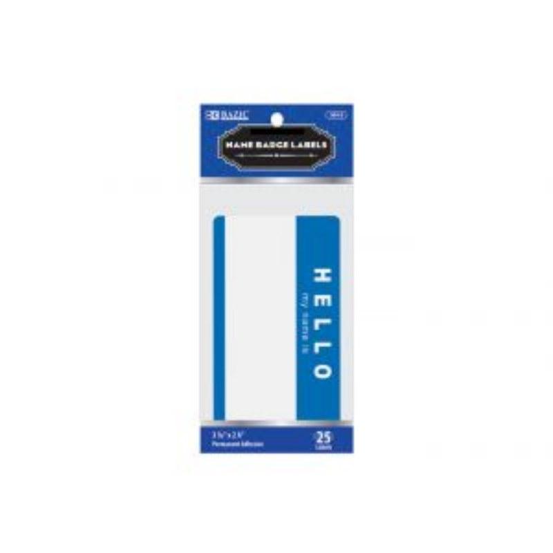 25 Pack Name Badge Label - 94mm x 57mm