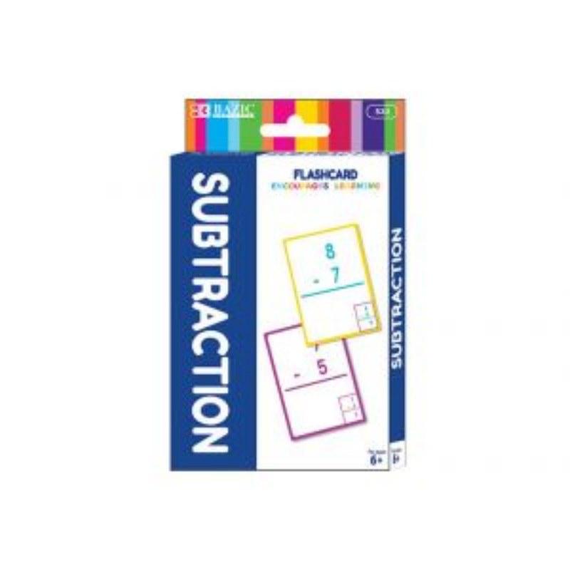36 Pack Bazic Subtraction Flash Card