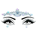 Load image into Gallery viewer, Silver Stars Diamante Festival Face Jewels