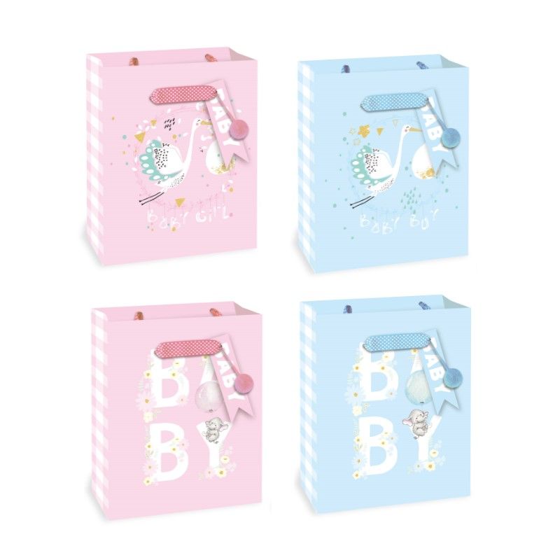 Baby Extra Large Gift Bag - 32cm x 42cm x 11.5cm