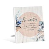 Load image into Gallery viewer, Wren Friendship Sentiment Plaque - 12cm x 15cm