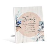 Load image into Gallery viewer, Wren Family Sentiment Plaque - 12cm x 15cm