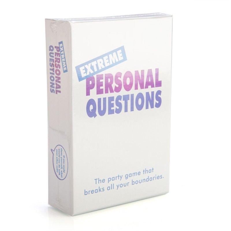 Extreme Personal Questions Party Game