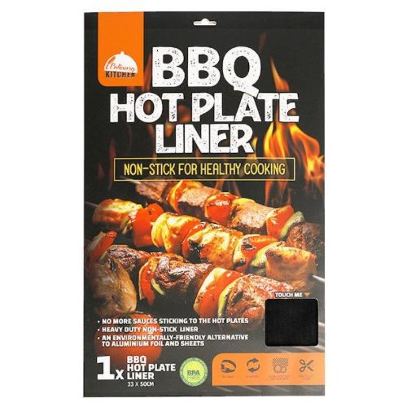 BBQ Hot Plate Liner Mat - 33cm x 50cm
