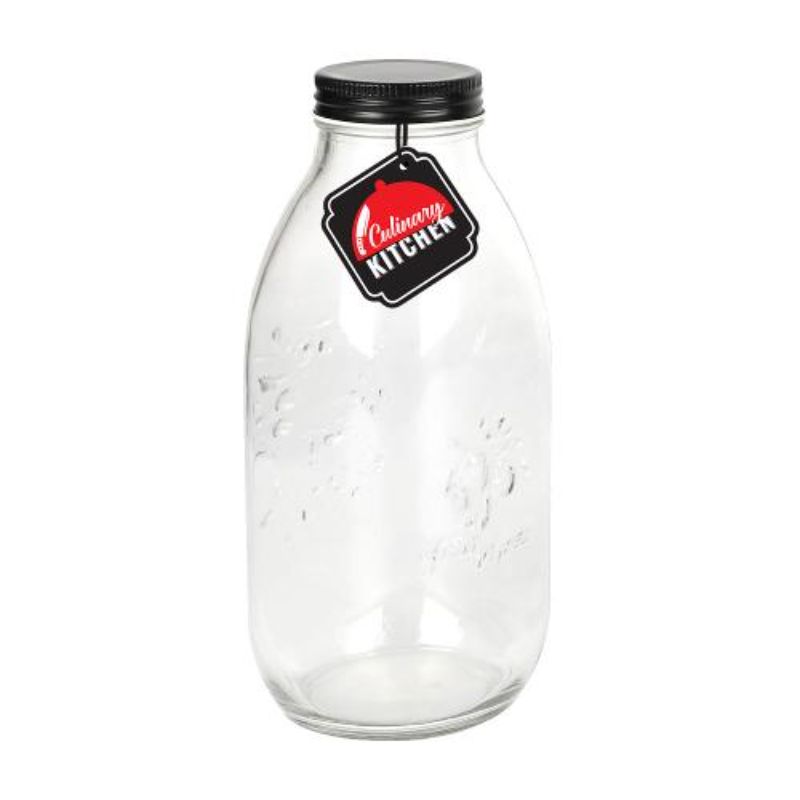 Glass Preserve Bottle - 1Ltr