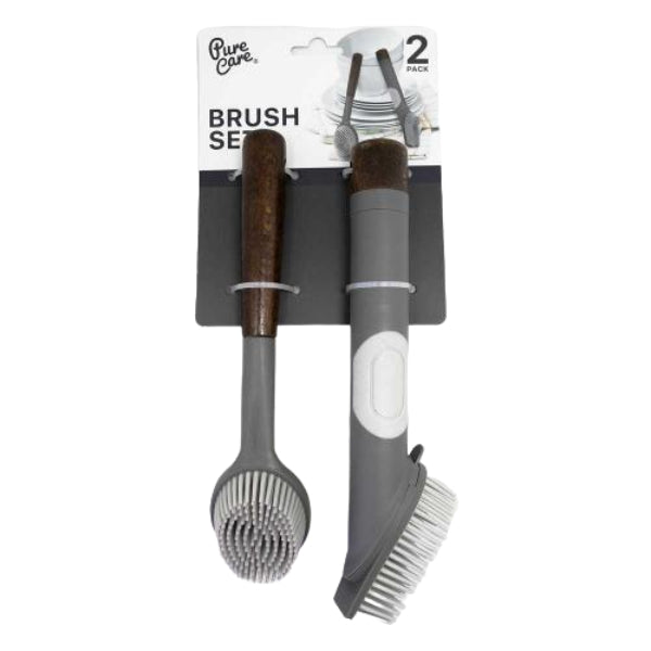 2 Pack Silicone Vint Brush Set