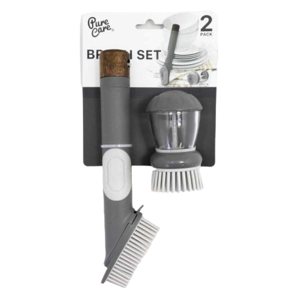 2 Pack Silicone Vint Brush Set