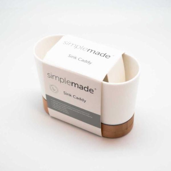 White Simplemade Brush Holder