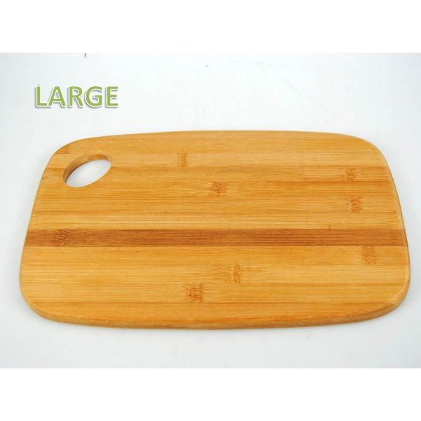 Large Bamboo Chopping Board - 37cm x 22cm x 1.2cm