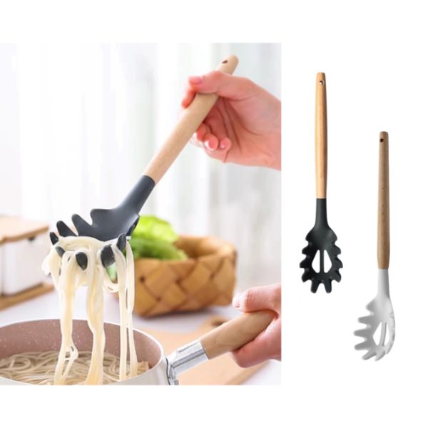 Accent Silicone Pasta Server - 32cm x 6.5cm