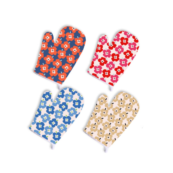 Accent Groovy Oven Gloves - 30cm x 18cm