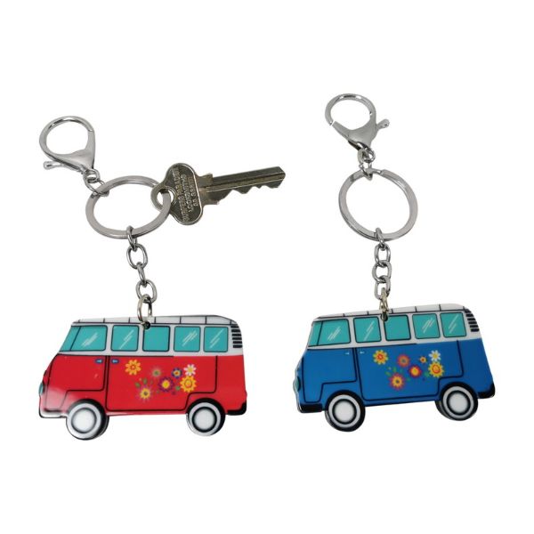 Retro 60's Van Keyring