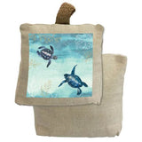 Load image into Gallery viewer, Turtle Cove Aqua Door Stop - 18cm x 18cm