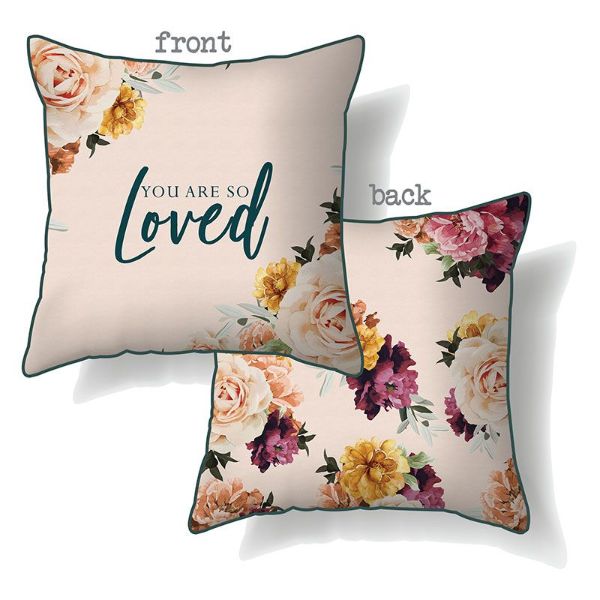 Rose Cushion - 45cm x 45cm